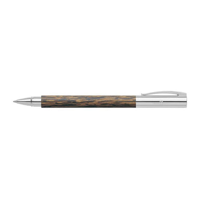 Faber-Castell Ambition Rollerball Pen - Coconut Wood | Atlas Stationers.