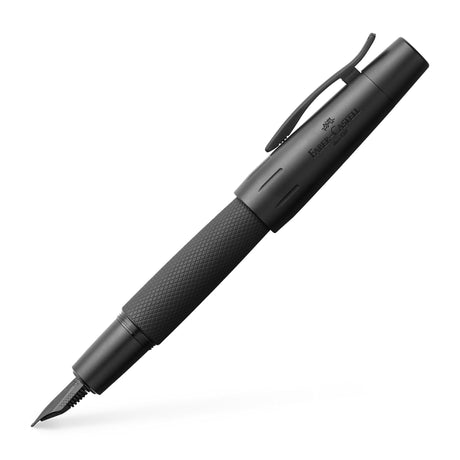 Faber-Castell E-Motion Fountain Pen - Pure Black | Atlas Stationers.