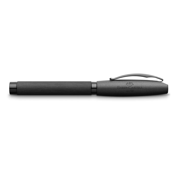 Faber-Castell Essentio Fountain Pen - Aluminum Black | Atlas Stationers.