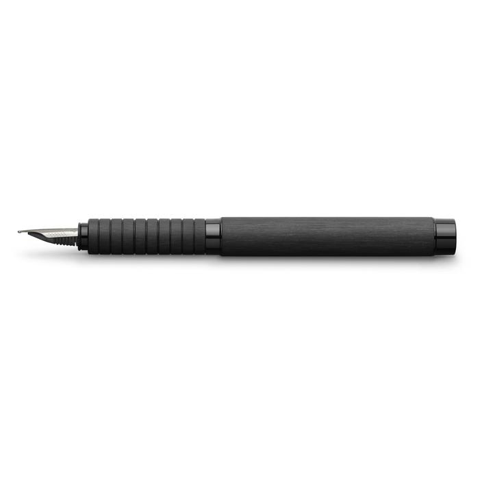Faber-Castell Essentio Fountain Pen - Aluminum Black | Atlas Stationers.