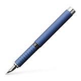 Faber-Castell Essentio Fountain Pen - Aluminum Blue | Atlas Stationers.