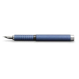 Faber-Castell Essentio Fountain Pen - Aluminum Blue | Atlas Stationers.