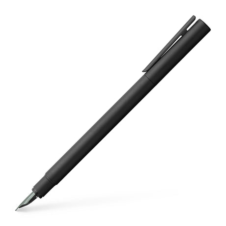 Faber-Castell Neo Slim Fountain Pen - Black Matte | Atlas Stationers.