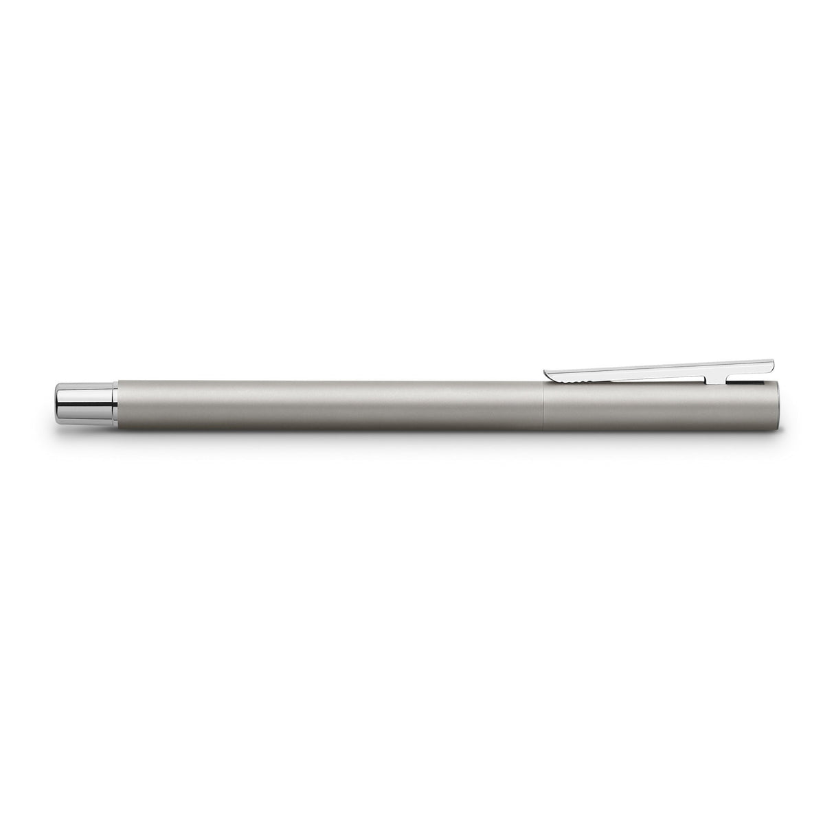 Faber-Castell Neo Slim Rollerball Pen - Matte Stainless Steel | Atlas Stationers.