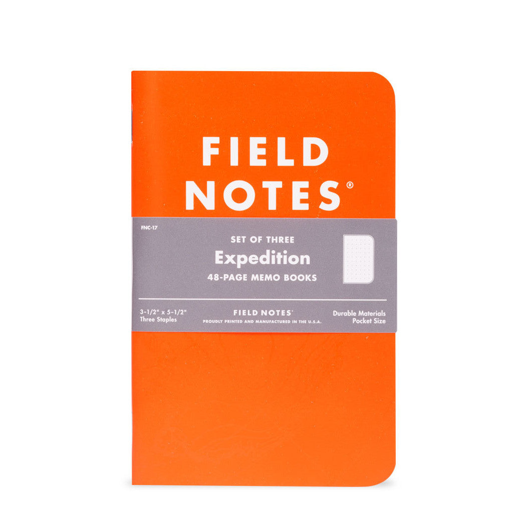Field Notes - Expedition | Atlas Stationers.