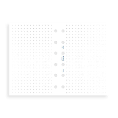 Filofax Dot Grid White Paper Refill - Pocket | Atlas Stationers.