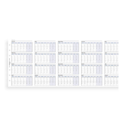Filofax 4-Year Vertical Planner Refill - Personal | Atlas Stationers.