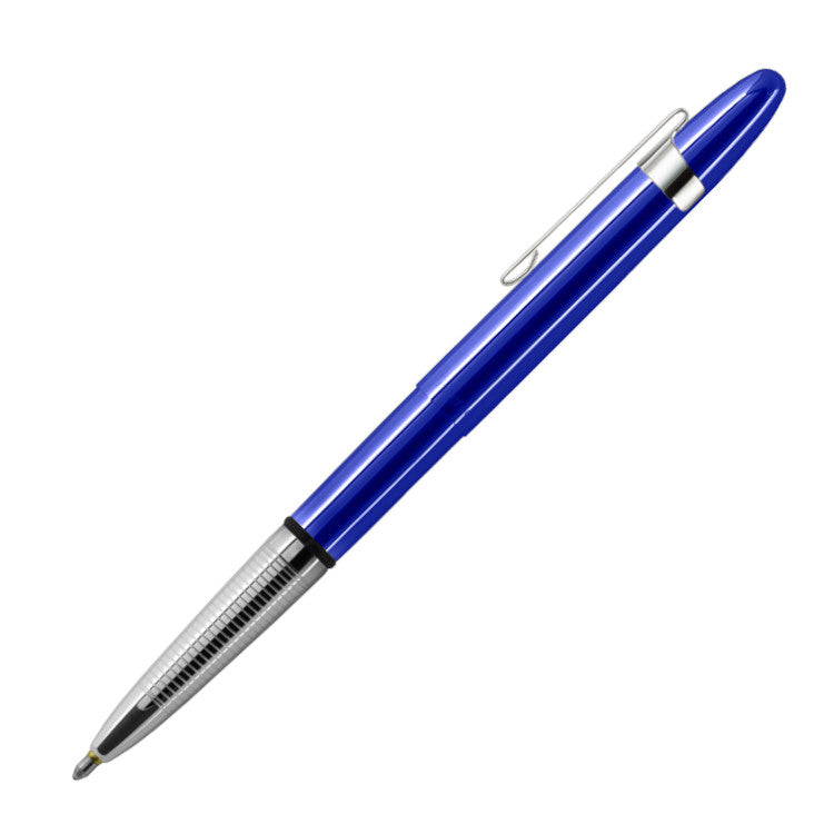 Fisher Space Pen Classic Bullet Pen in Blue Moon with Chrome Clip | Atlas Stationers.
