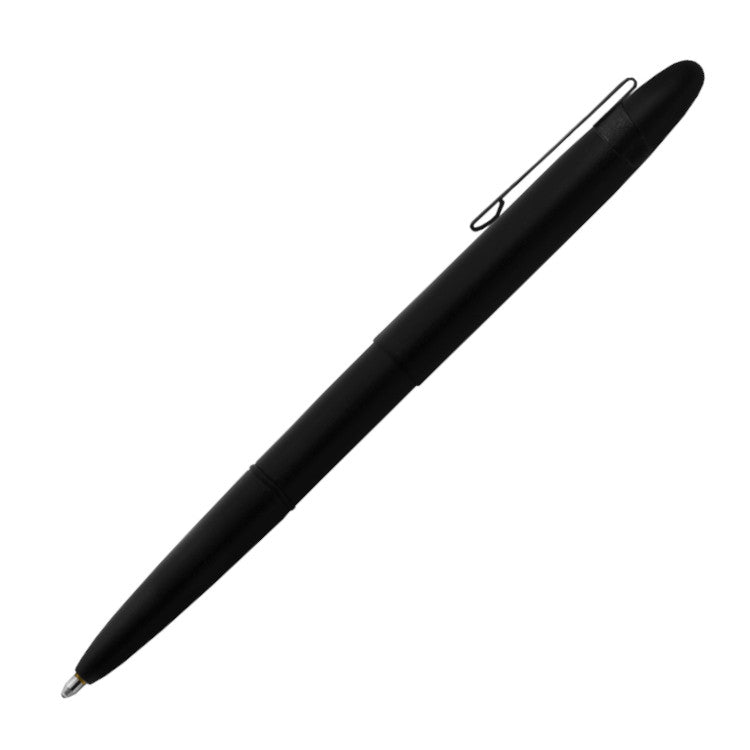 Fisher Space Pen Classic Bullet Pen in Non-Reflective Matte Black with Clip | Atlas Stationers.