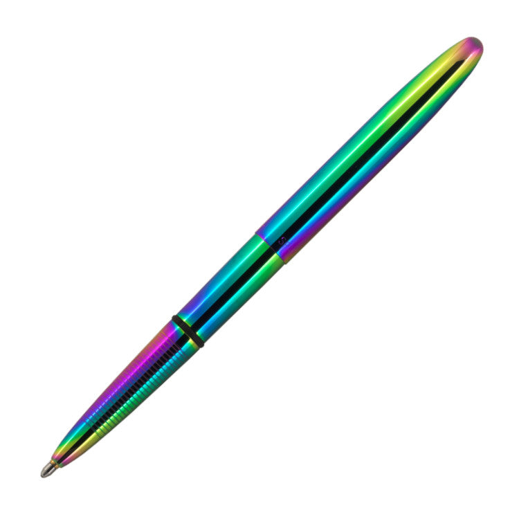 Fisher Space Pen Rainbow Titanium Nitride Plated Bullet Pen | Atlas Stationers.