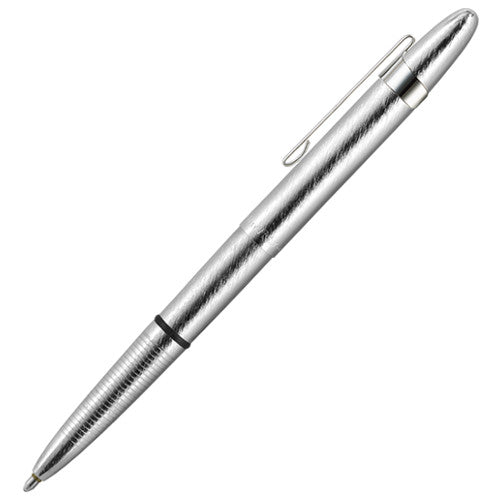 Fisher Space Pen Classic Bullet Pen in Brushed Chrome with Clip | Atlas Stationers.