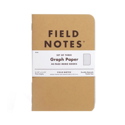 Field Notes Original Graph 3-Pack | Atlas Stationers.
