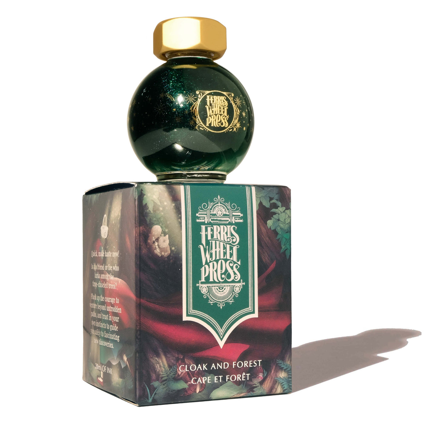 Ferris Wheel Press 20ml bottled Ink - Cloak and Forest (Special Edition)
