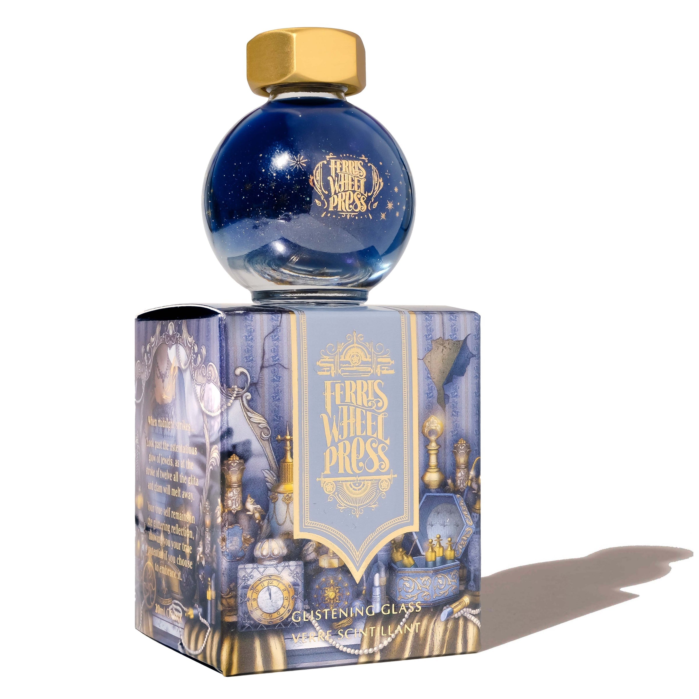 Ferris Wheel Press Ink Carriage 20mlボトル用 20ml Ink Carriage - Forged Edition — Ferris Wheel Press