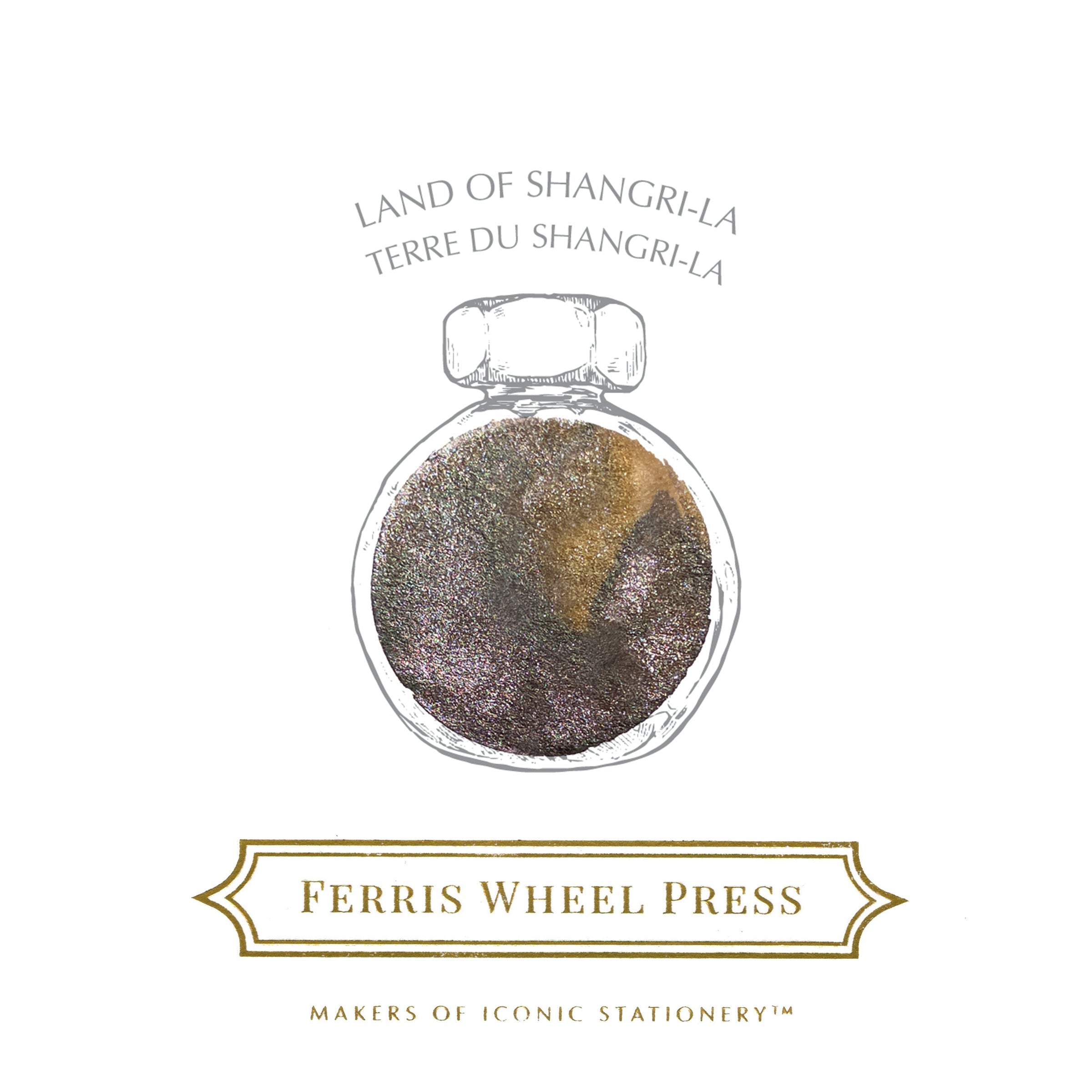 Ferris Wheel Press Land of Shangri-La - 38ml bottled Ink – Atlas