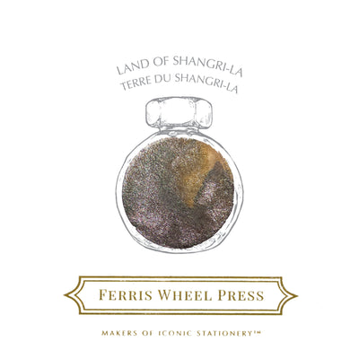 Ferris Wheel Press 38ml bottled Ink - Land of Shangri-La