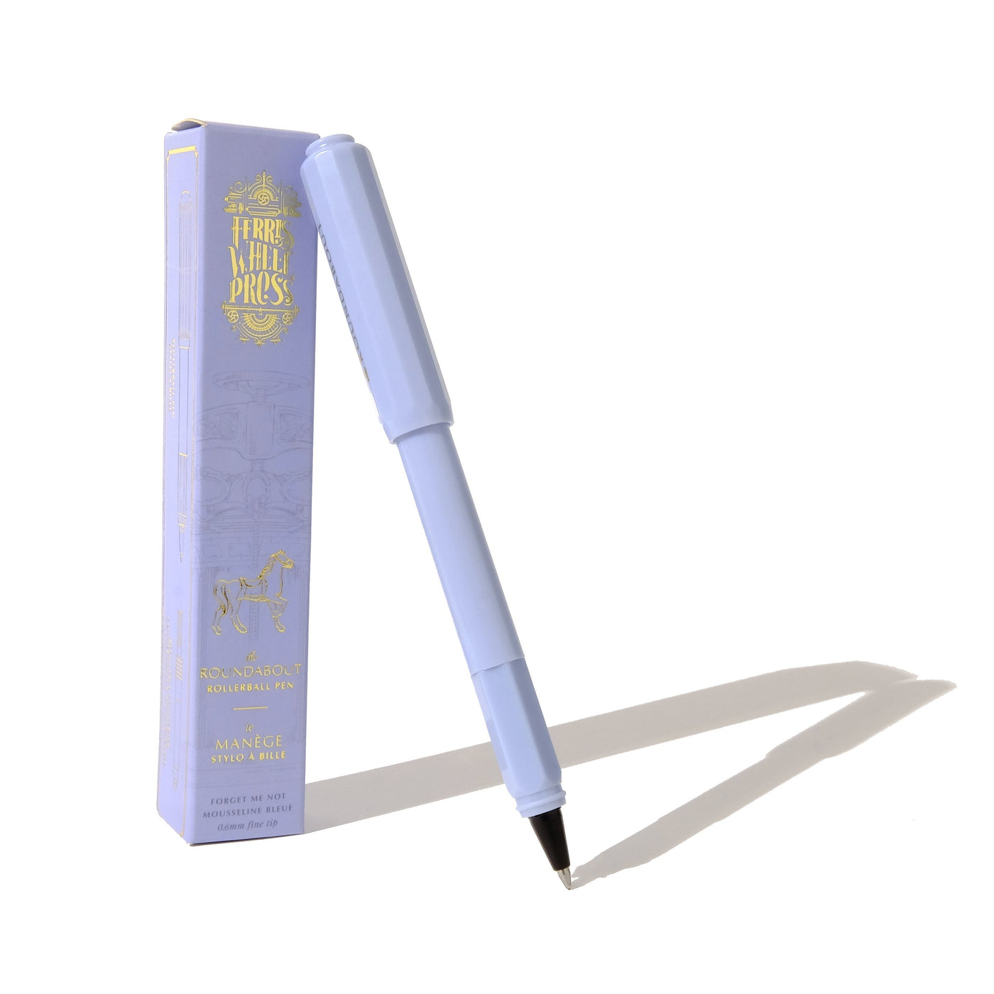 Ferris Wheel Press Roundabout Rollerball Pen - Forget Me Not | Atlas Stationers.