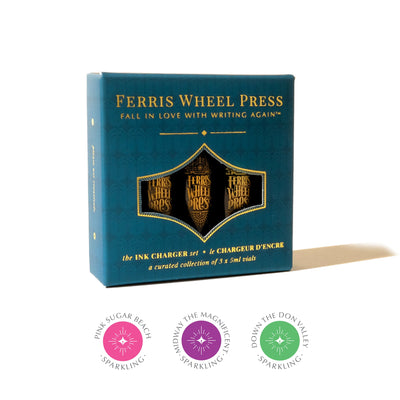 Ferris Wheel Press Sugar Beach Collection Ink Charger Set | Atlas Stationers.