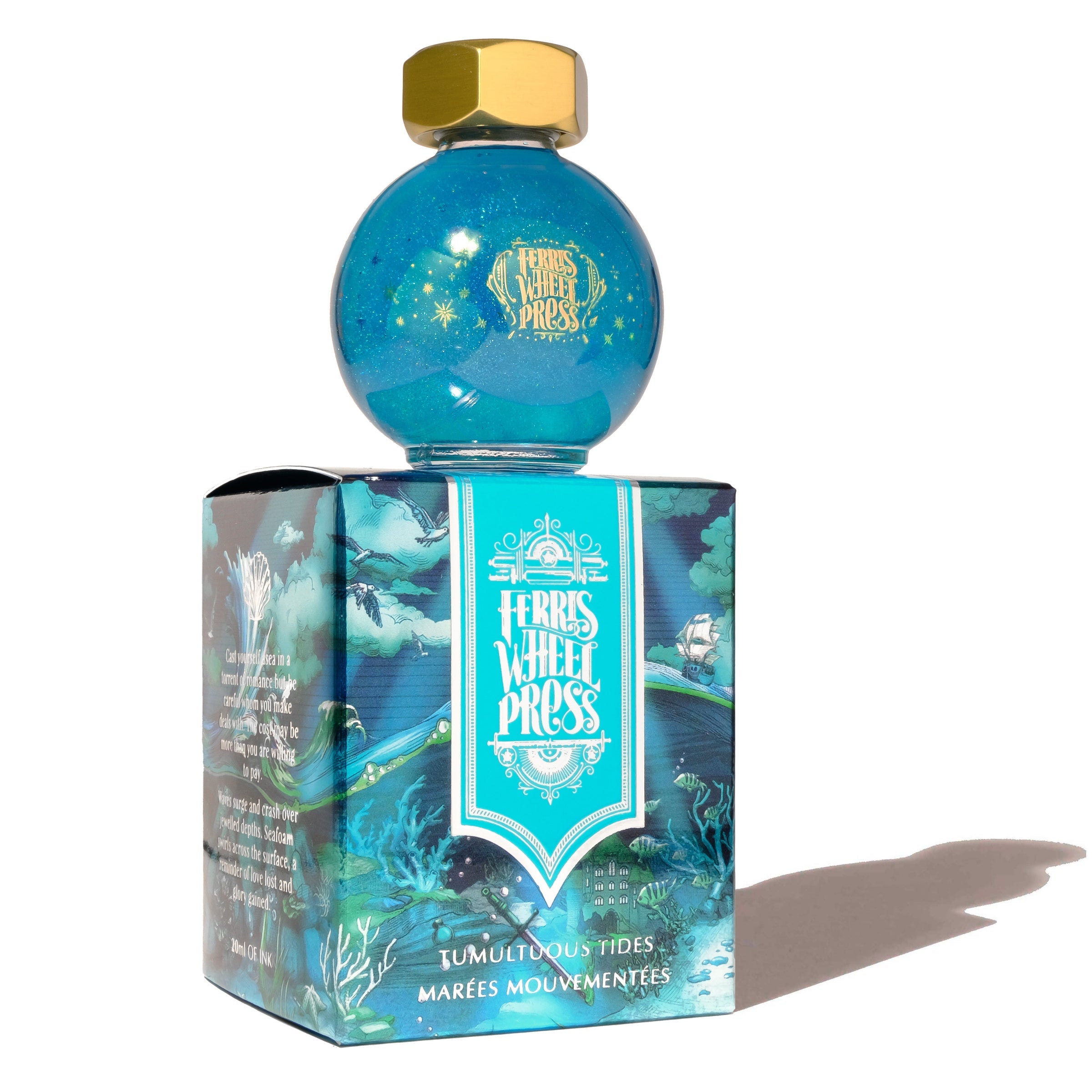 Ferris Wheel Press Tumultuous Tides - 20ml bottled Ink (Special