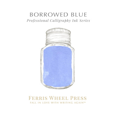Ferris Wheel Press Borrowed Blue - 28ml Calligraphy Bottled Ink