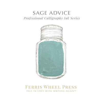 Ferris Wheel Press Sage Advice - 28ml Calligraphy Bottled Ink