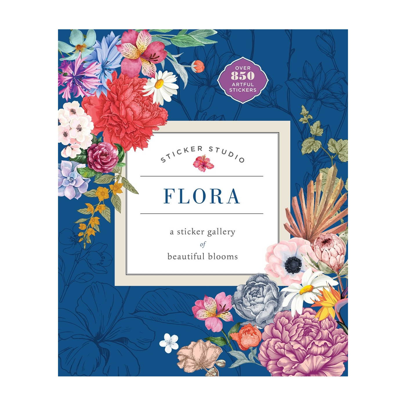 Sticker Studio - Flora Sticker Book | Atlas Stationers.
