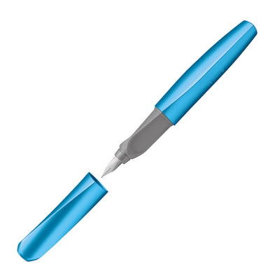 Pelikan Twist Fountain Pen - Frosted Blue | Atlas Stationers.