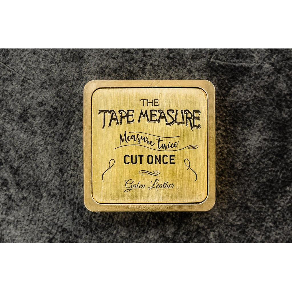Galen Leather Brass Tape Measure | Atlas Stationers.