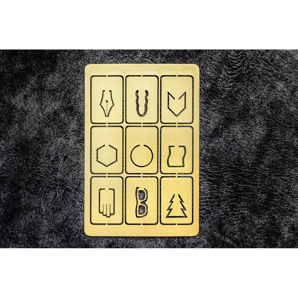 Galen Leather Brass Paper Clip | Atlas Stationers.