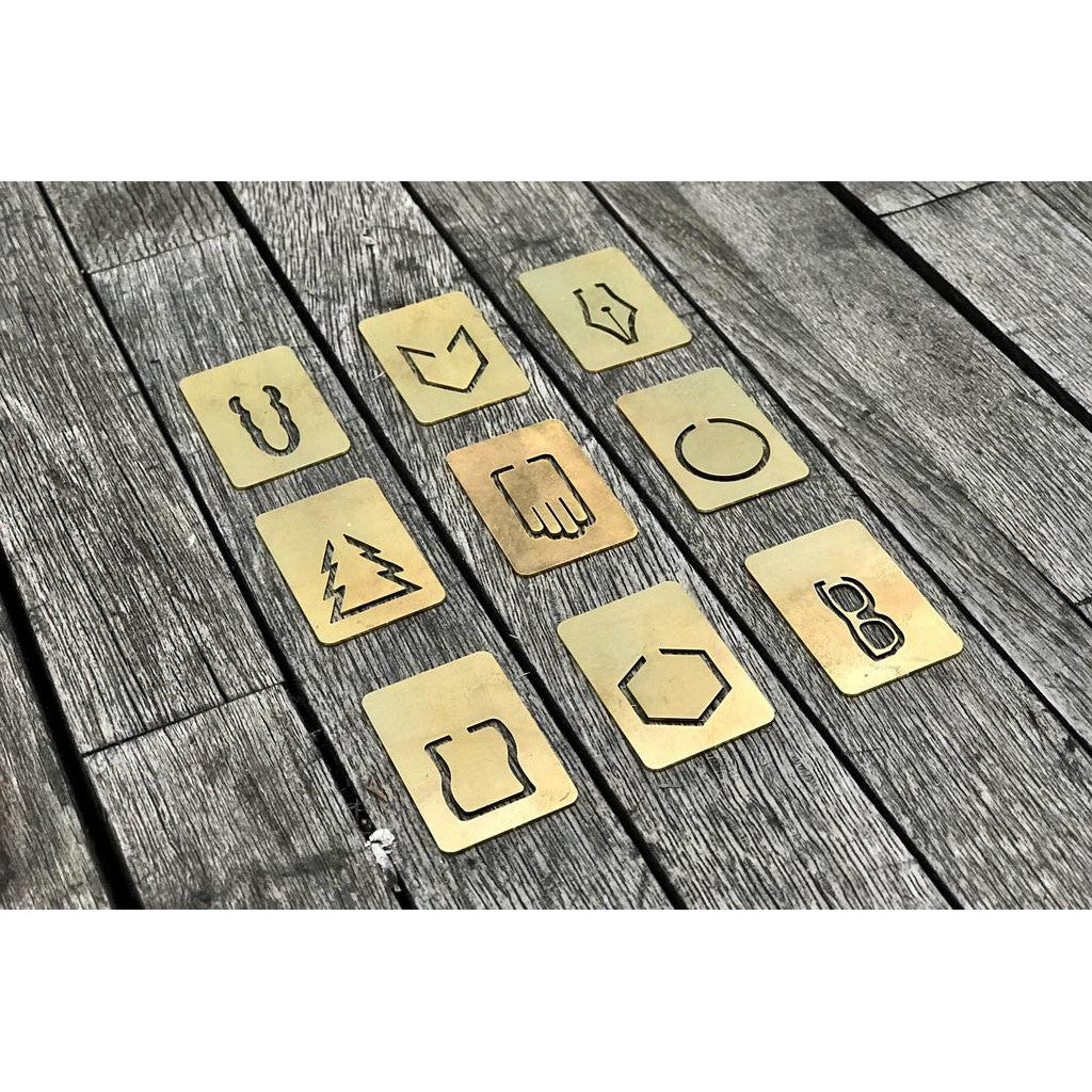 Galen Leather Brass Paper Clip | Atlas Stationers.