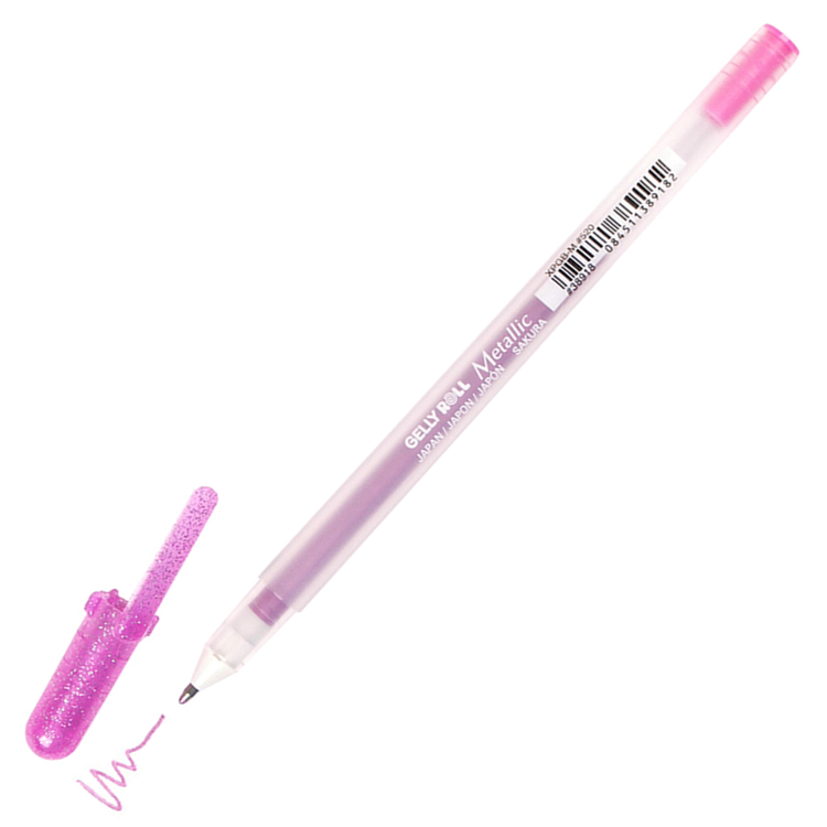 Gelly Roll Metallic Gel Pen - Pink | Atlas Stationers.