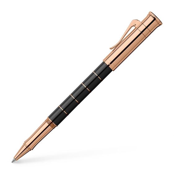 Graf von Faber-Castell Classic Anello Rollerball Pen - Rose Gold | Atlas Stationers.