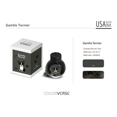 Colorverse USA 15ml Bottled Ink - Gentle Terrier (Massachusetts) | Atlas Stationers.