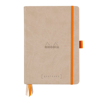 Rhodia Hardcover Goalbook - Beige | Atlas Stationers.