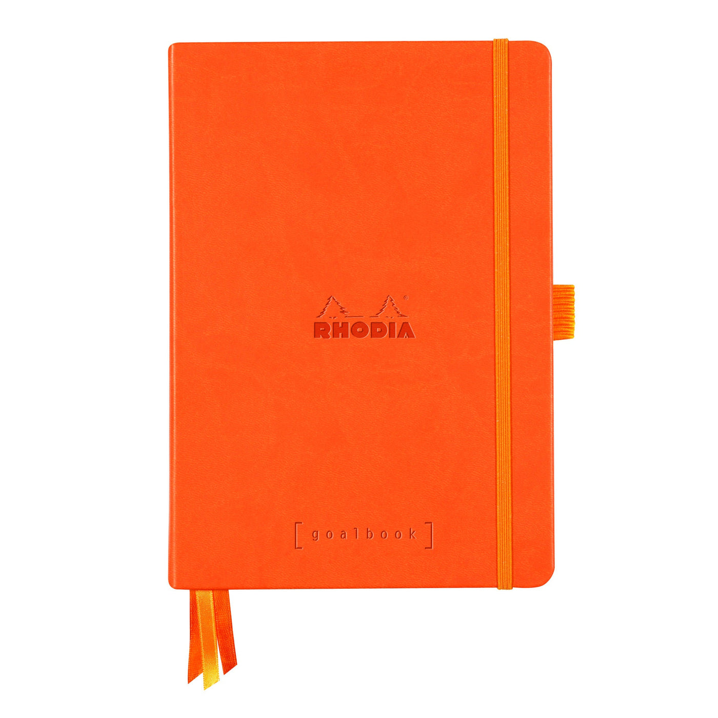 Rhodia Hardcover Goalbook - Tangerine | Atlas Stationers.