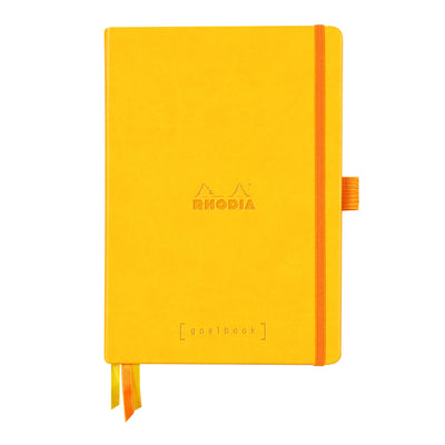 Rhodia Hardcover Goalbook - Yellow | Atlas Stationers.