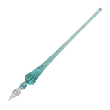 Herbin Round Glass Dip Pen - Green | Atlas Stationers.