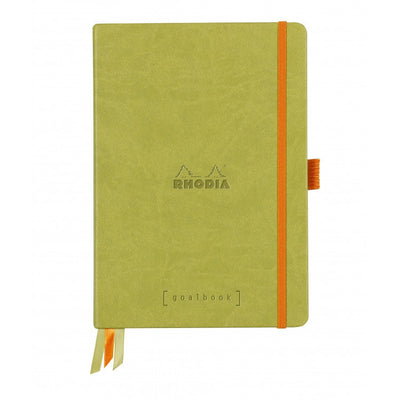 Rhodia Hardcover Goalbook - Anise Green | Atlas Stationers.