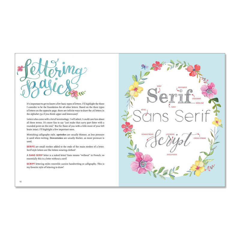 Hand Lettering How To Book – Atlas Stationers