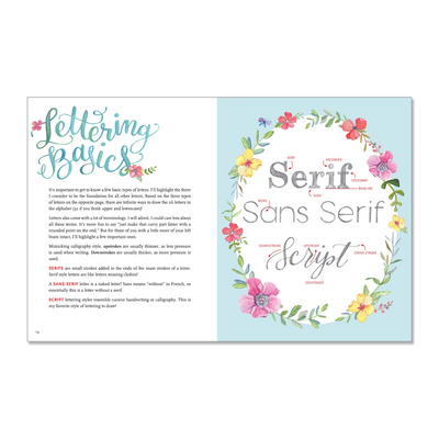 Hand Lettering How To Book | Atlas Stationers.