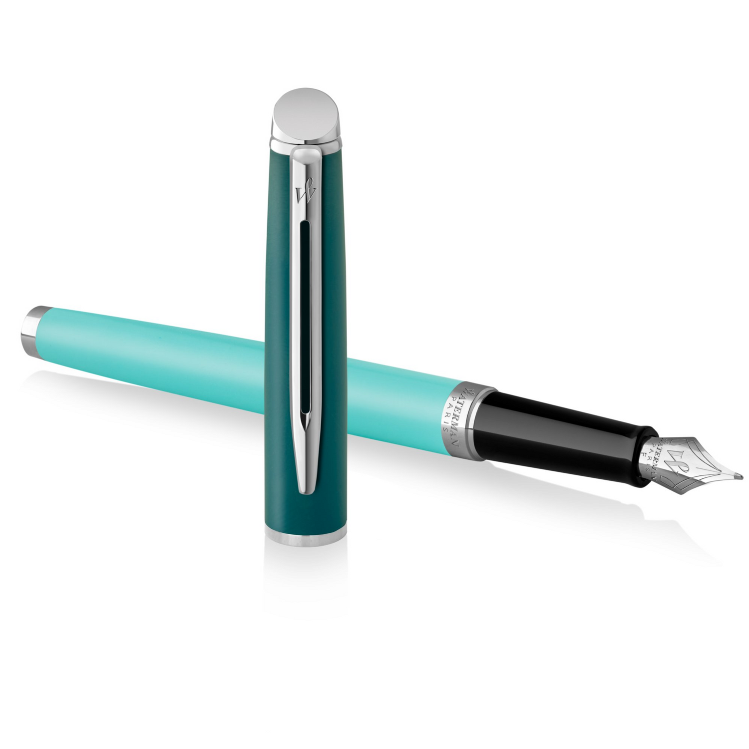 Waterman Hemisphere Color Block Fountain Pen - Green (Special Edition)