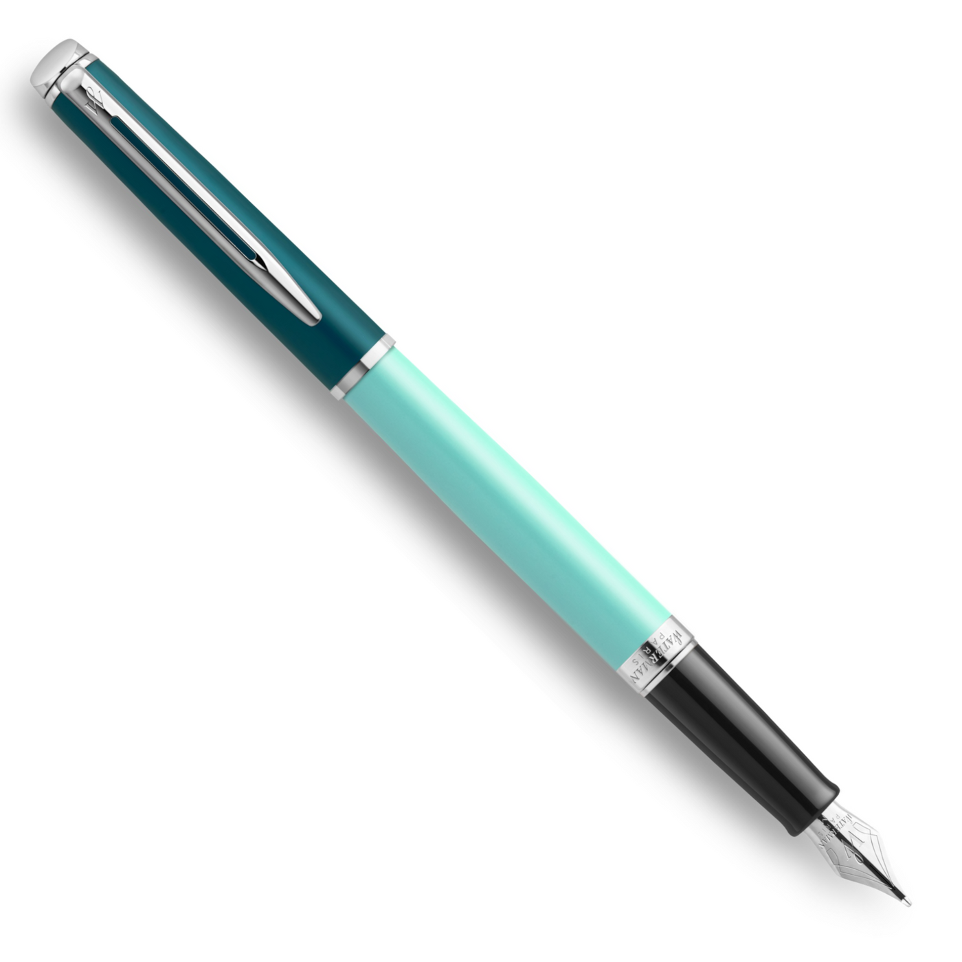 Waterman Hemisphere Color Block Fountain Pen - Green (Special Edition)