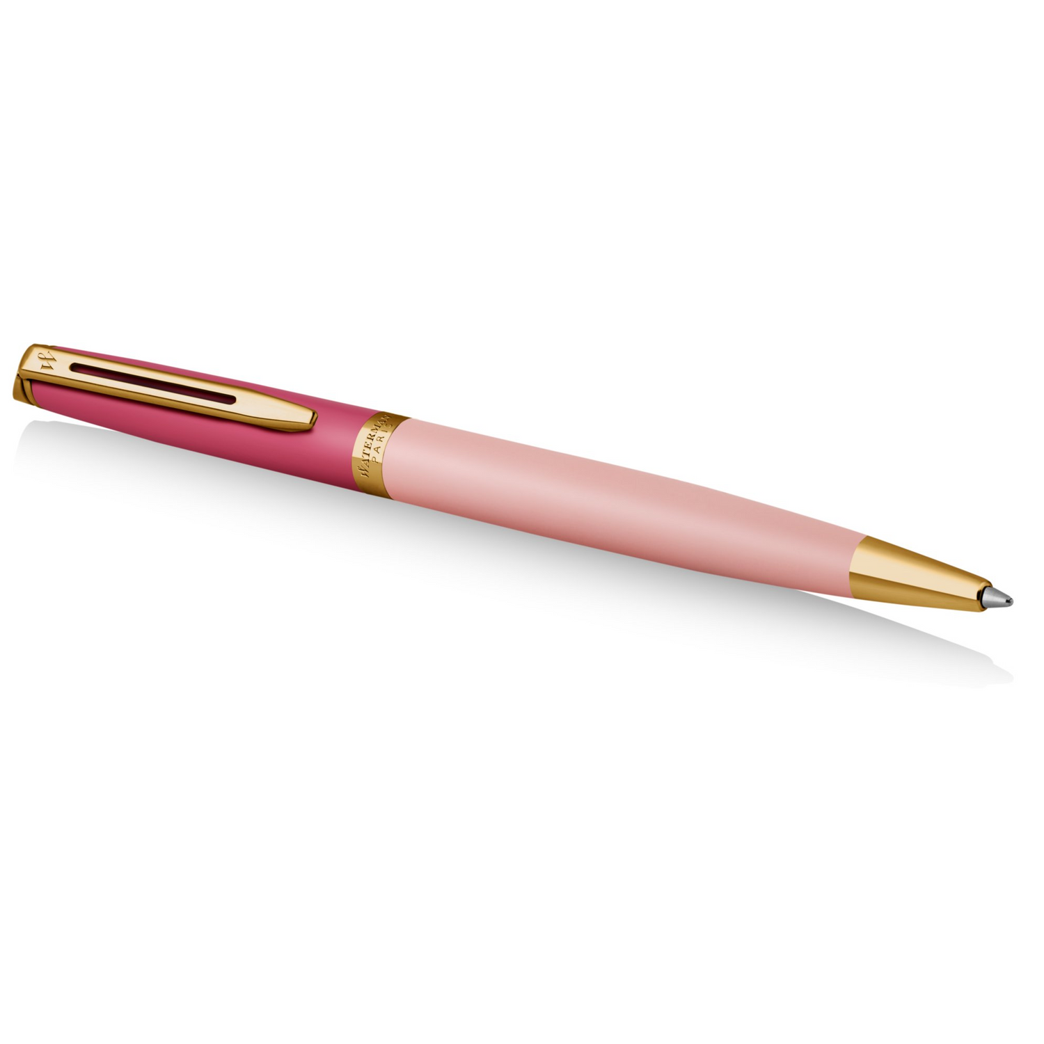 Waterman Hemisphere Color Block Ballpoint Pen - Pink (Special Edition)