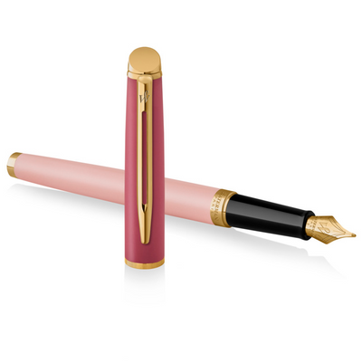 Waterman Hemisphere Color Block Fountain Pen - Pink (Special Edition)