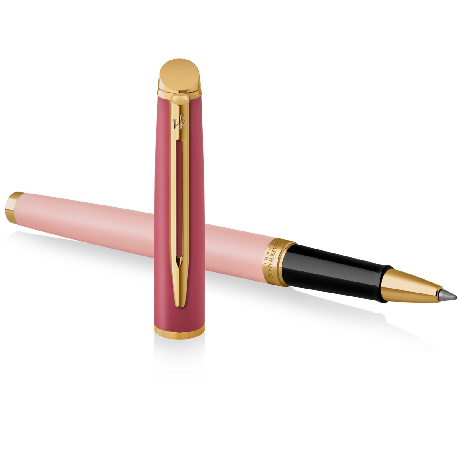 Waterman Hemisphere Color Block Rollerball Pen - Pink (Special Edition)