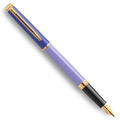 Waterman Hemisphere Color Block Fountain Pen - Purple (Special Edition)