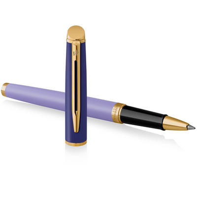 Waterman Hemisphere Color Block Rollerball Pen - Purple (Special Edition)