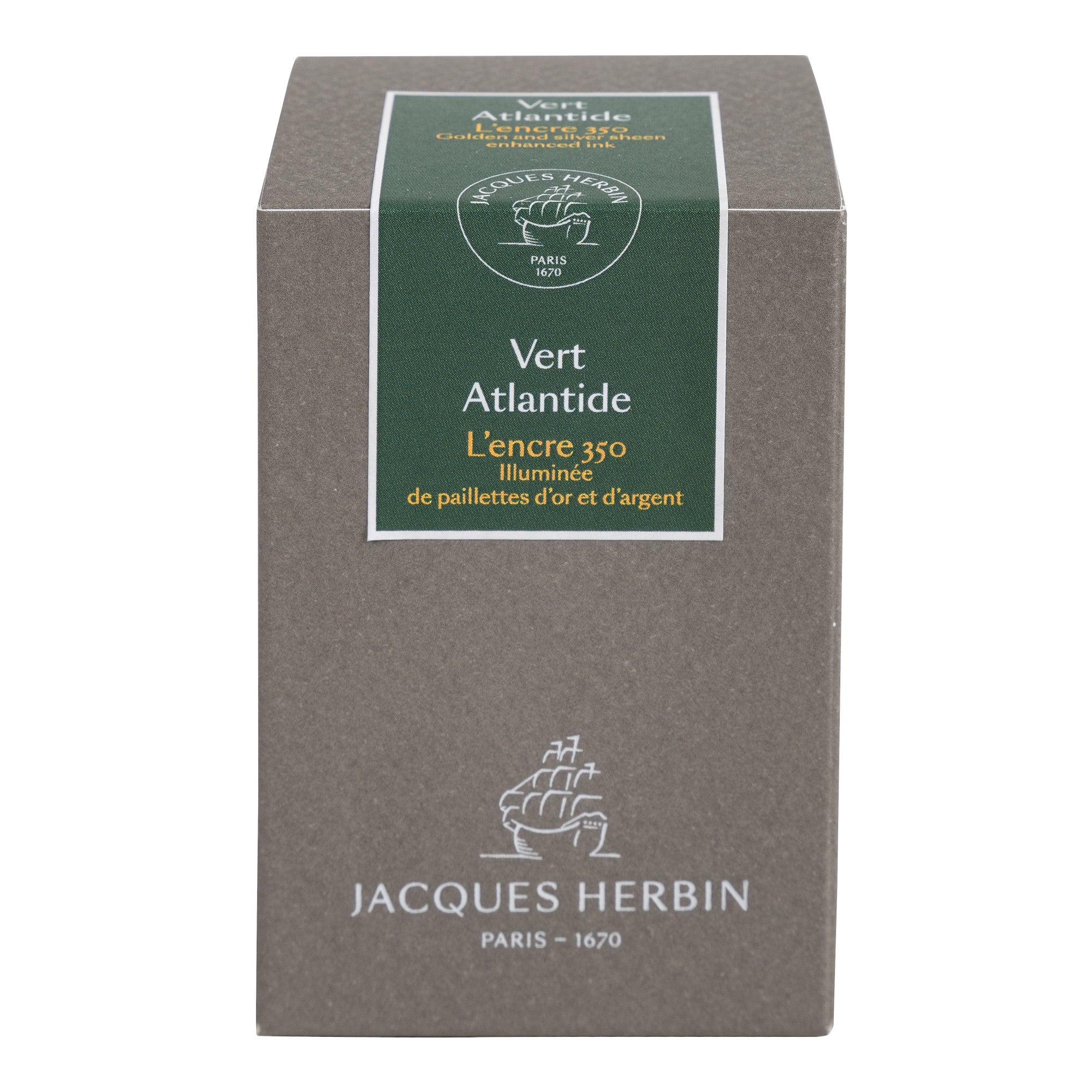 Jacques Herbin 1670 Vert Atlantide - 50ml Bottled Ink – Atlas