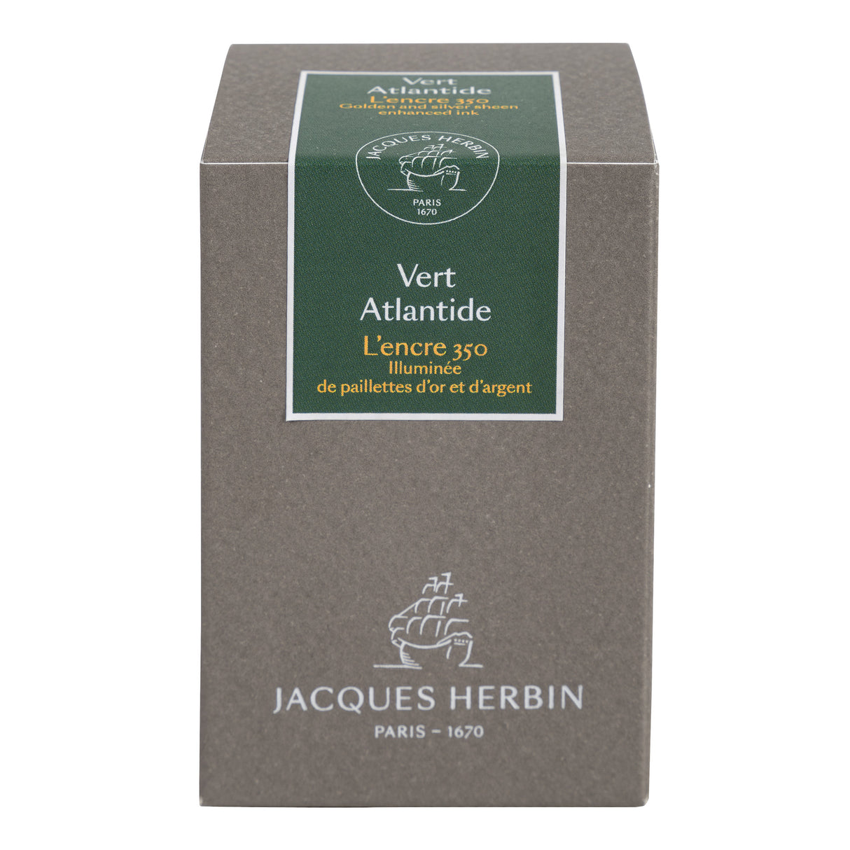 Herbin 1670 Ink - Vert Atlantide - 50ml Bottled Ink | Atlas Stationers.