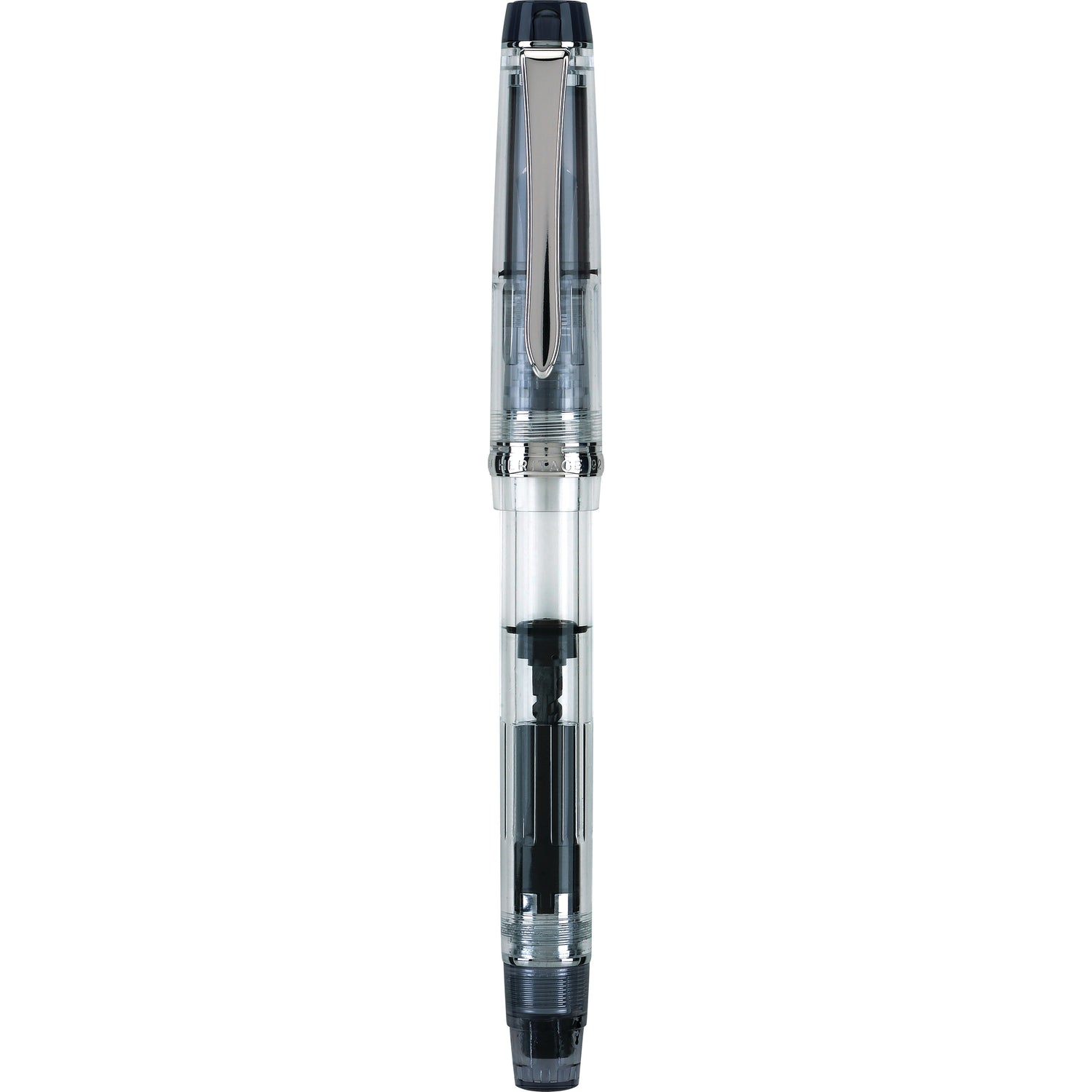 Pilot Custom Heritage 92 Fountain Pen - Clear | Atlas Stationers.